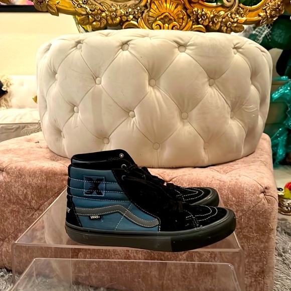 New Men's Vans X SK8 Hi Pro Sci Fi Fantasy Blue Black Sz11 - Picture 1 of 9